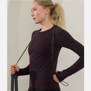 Athleta Flurry Seamless Crewneck Top